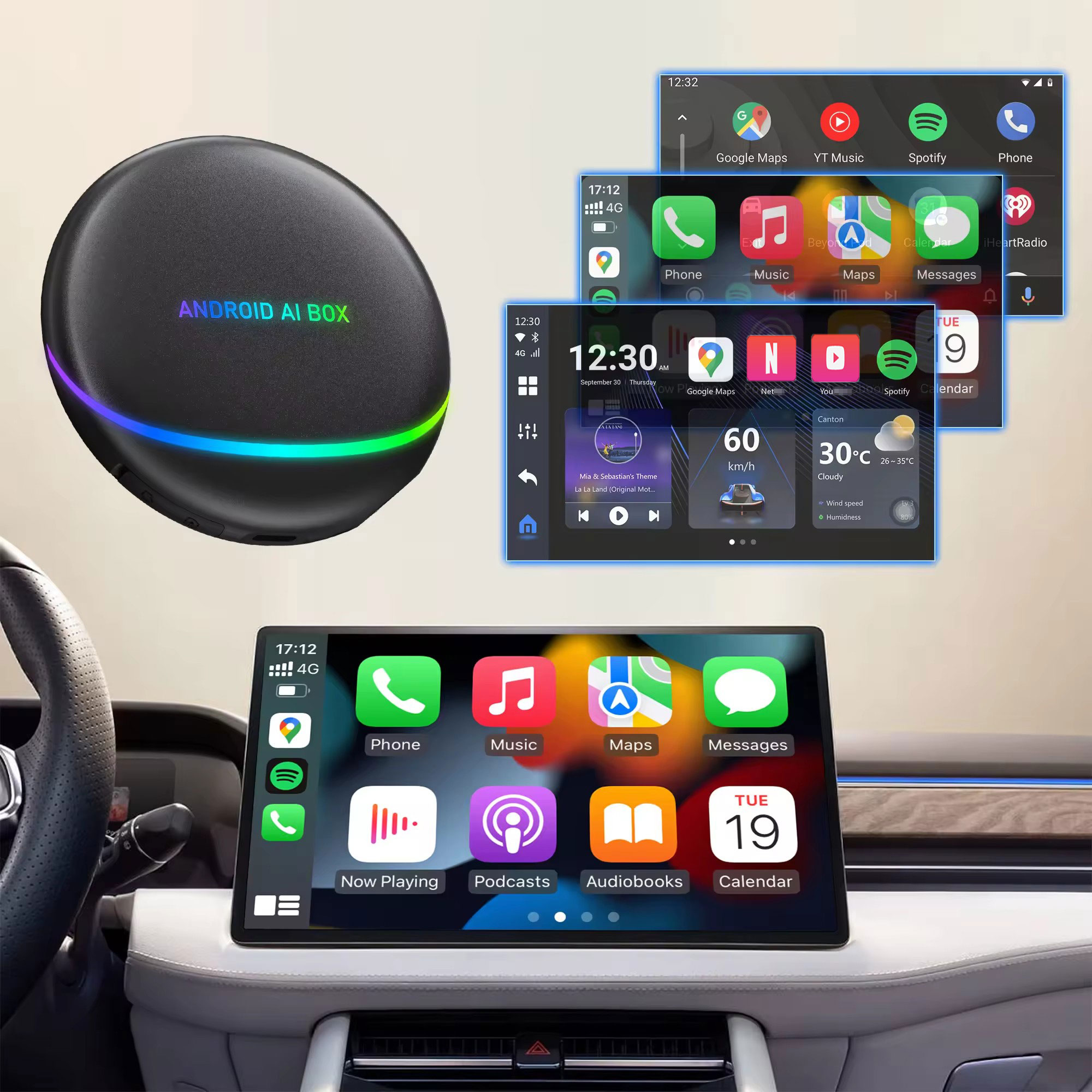 Smart Home Orvibo - Carplay TV Ai Box Bezprzewodowy Android