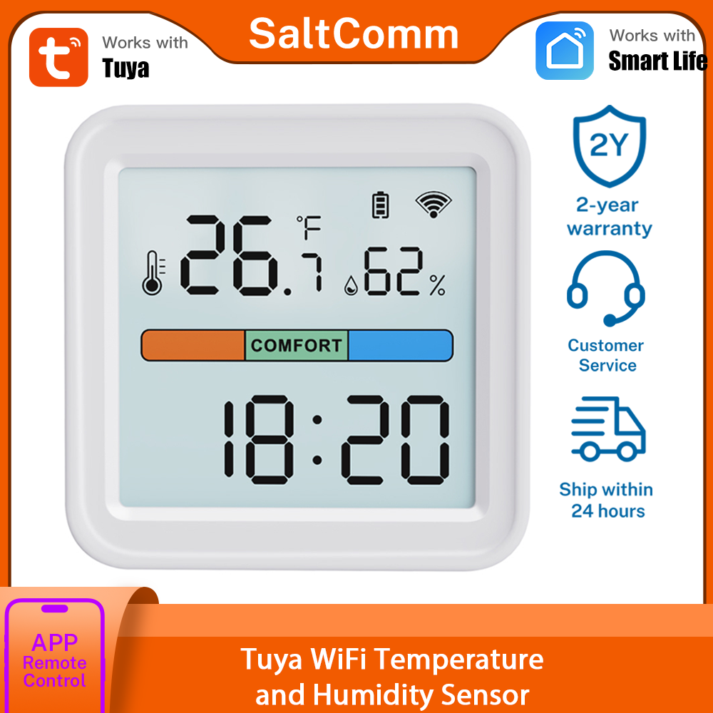 Smart Home Alexa - Czujnik temperatury i wilgotności Tuya New
