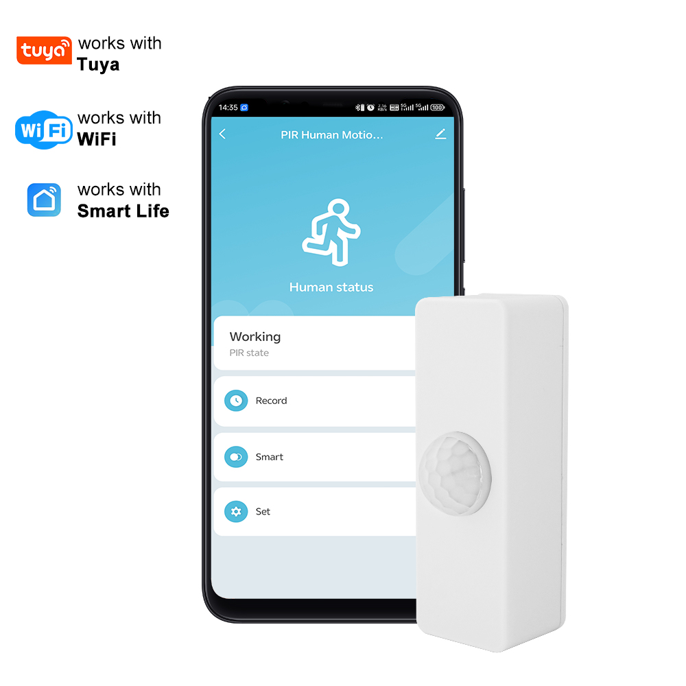 Smart Home Web - Czujnik ruchu PIR Tuya Smart, inteligentny