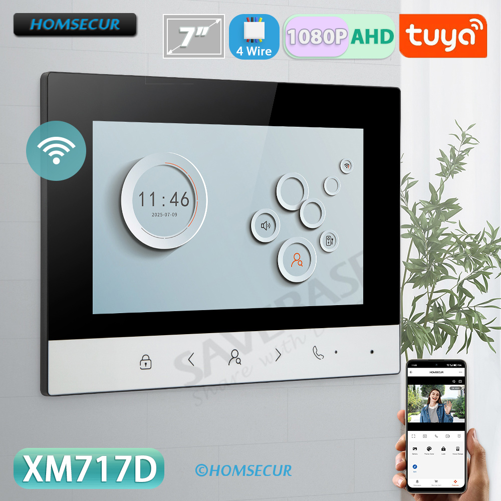 Smart Home Web - Inteligentny monitor wewnętrzny Tuya Smart WIFI