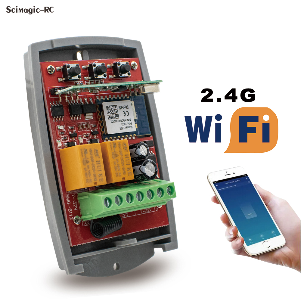 Smart Garage Door Opener - SMG8112 Tuya WIFI inteligentny odbiornik mechanizm