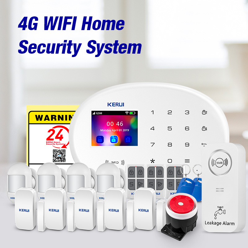 Smart Home Notifications - Alarm antykradzieżowy KERUI Tuya Smart App,