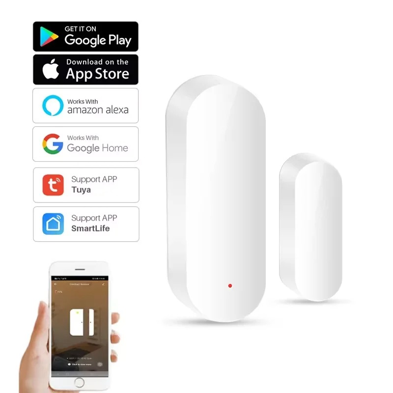 Smart Home Notifications - Tuya Inteligentny czujnik drzwi WiFi Inteligentny