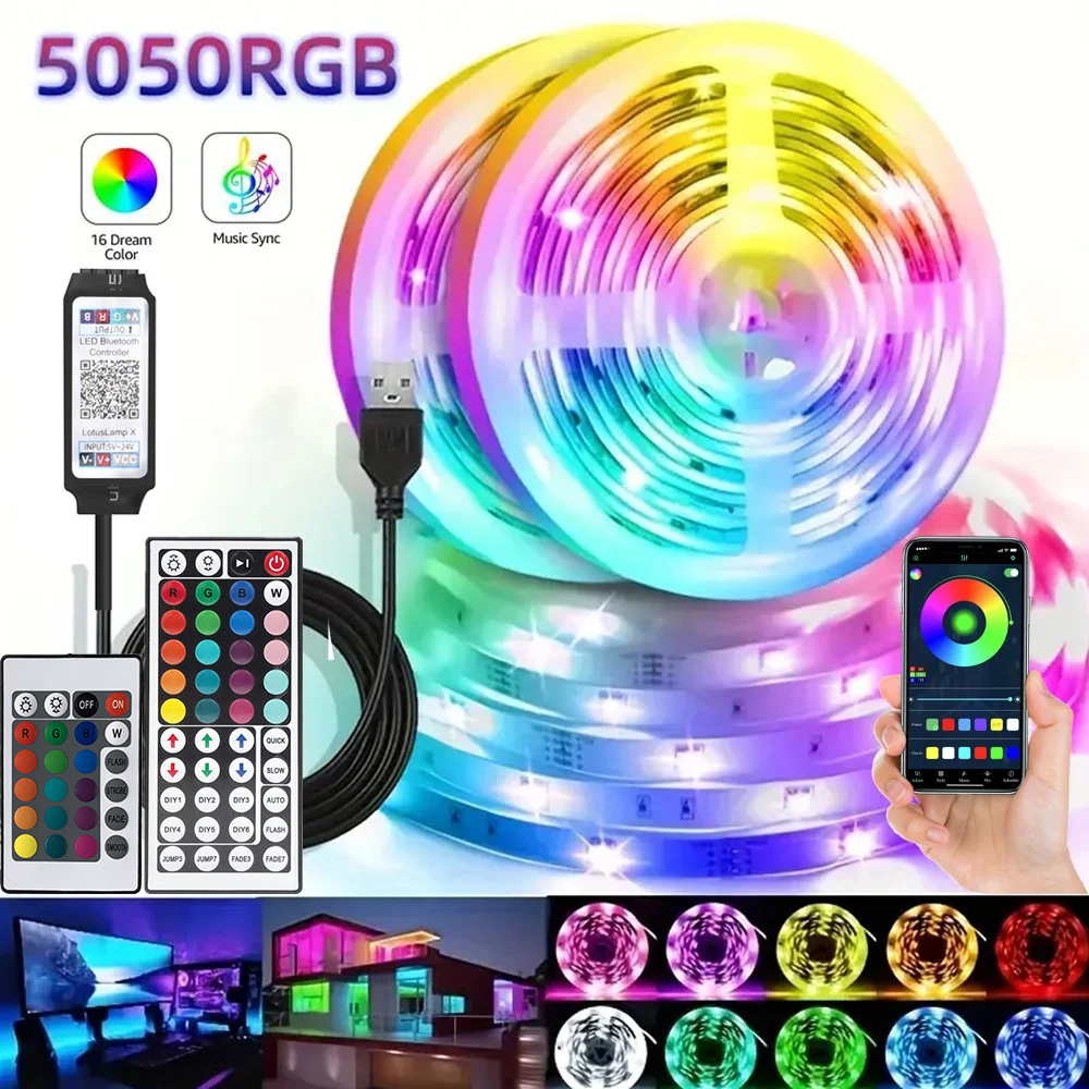 Smart Light Switch - Inteligentna taśma LED RGB do gier,