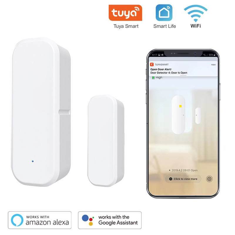 Smart Home Notifications - Inteligentny czujnik otwarcia drzwi Tuya Smart