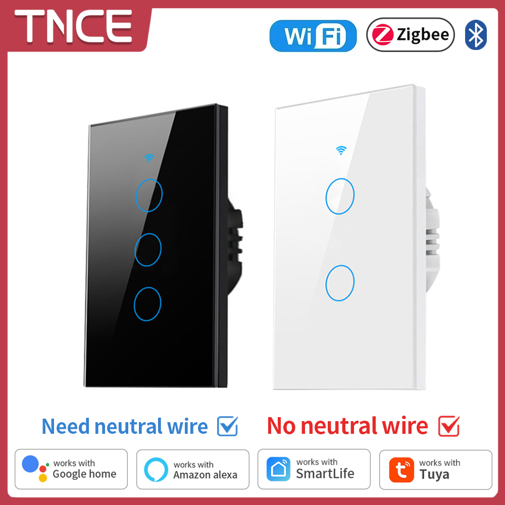 Smart Home Alexa - TNCE Tuya WiFi/Zigbee inteligentny włącznik światła,