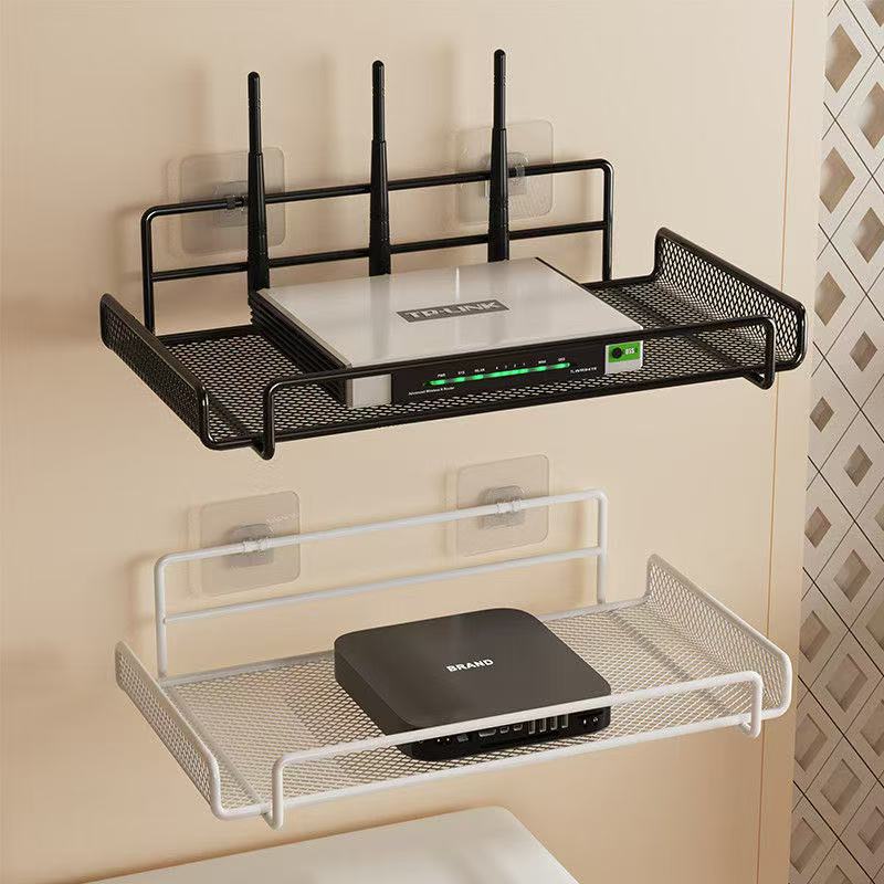 Smart Home Key - Półka na router ze stali nierdzewnej,