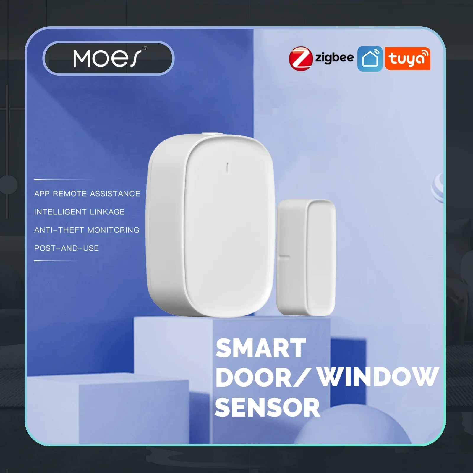 Smart Home Orvibo - MOES Tuya ZigBee/Wifi inteligentne okno drzwi