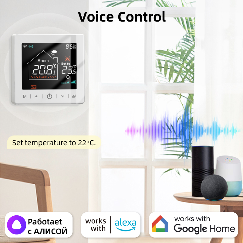 Inteligentny termostat WiFi do – Smart Home Thermostat recenzja i cena