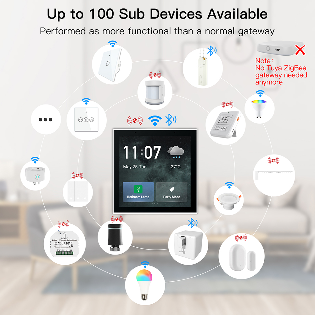 Panel dotykowy LCD LJC 2026new – Smart Home Alexa recenzja i cena