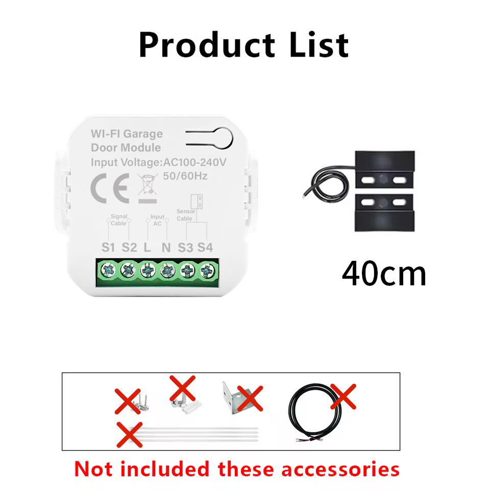 Inteligentny przełącznik WiFi  – Smart Garage Door Opener recenzja i cena