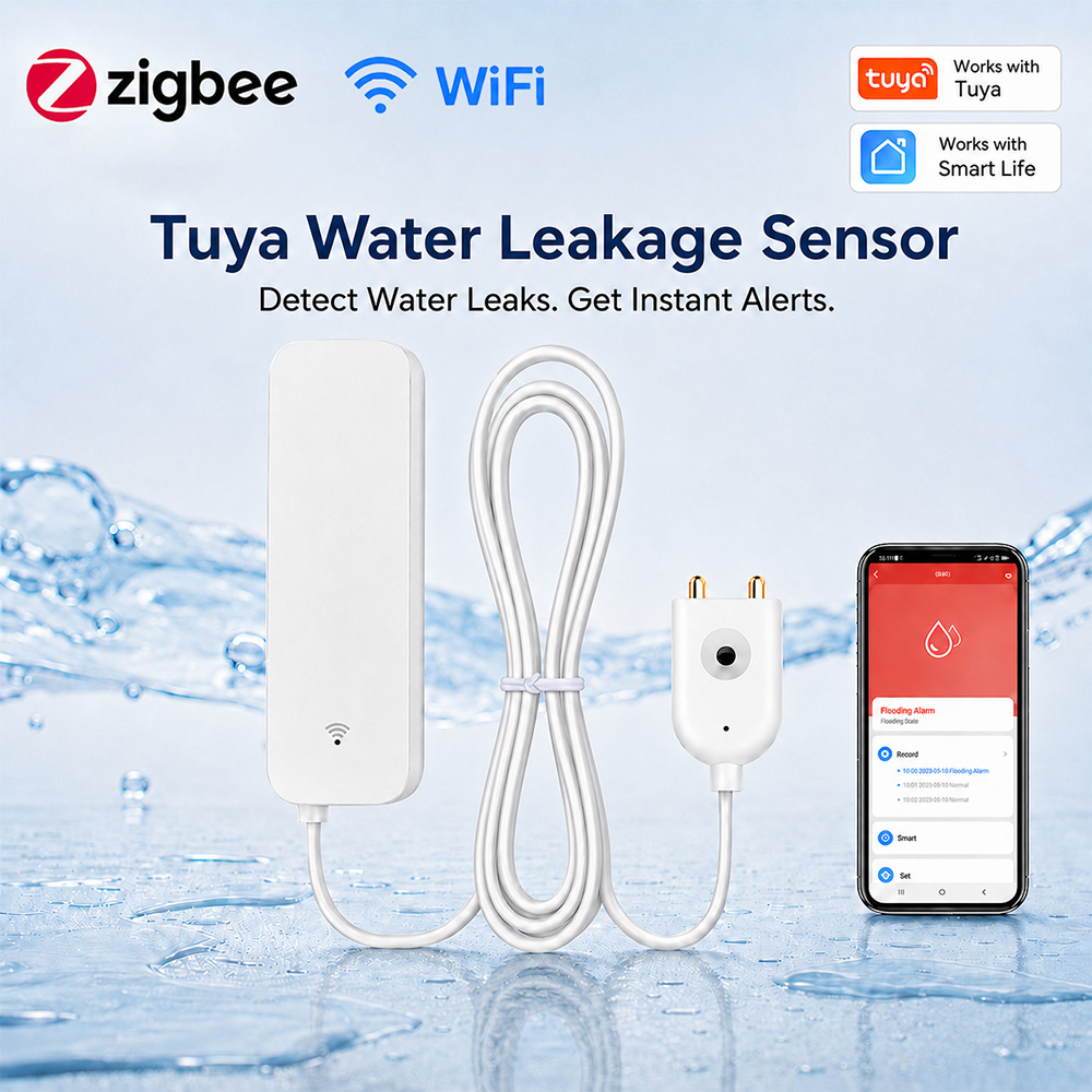 Czujnik wycieku wody ZigBee Wi – Smart Home Web recenzja i cena