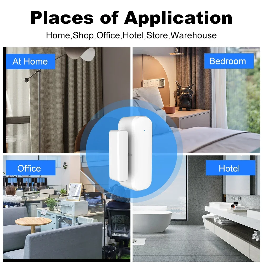 Bezprzewodowy czujnik otwarcia – Smart Home Notifications recenzja i cena