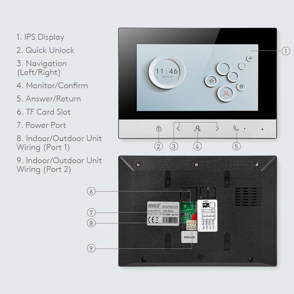 Inteligentny monitor wewnętrzn – Smart Home Web recenzja i cena