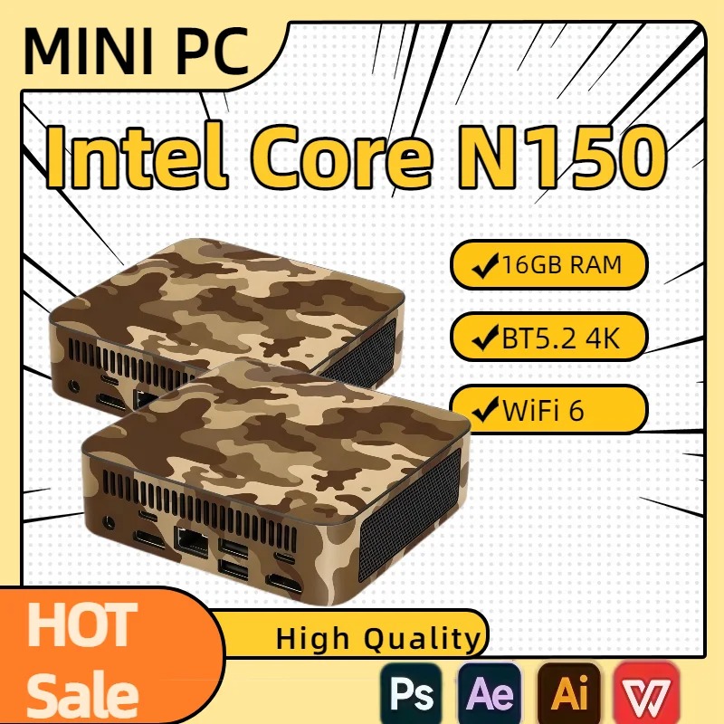Kompaktowy Mini PC Intel N150  – Smart Home For Pc recenzja i cena