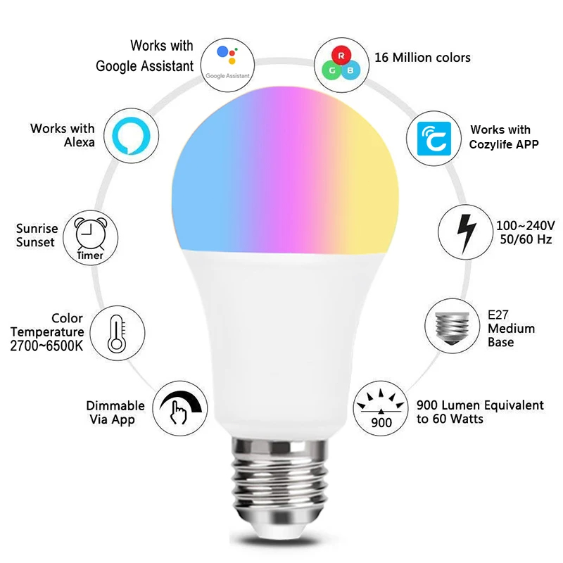 9W WiFi Homekit Light Lamp E27 – Smart Home Orvibo recenzja i cena
