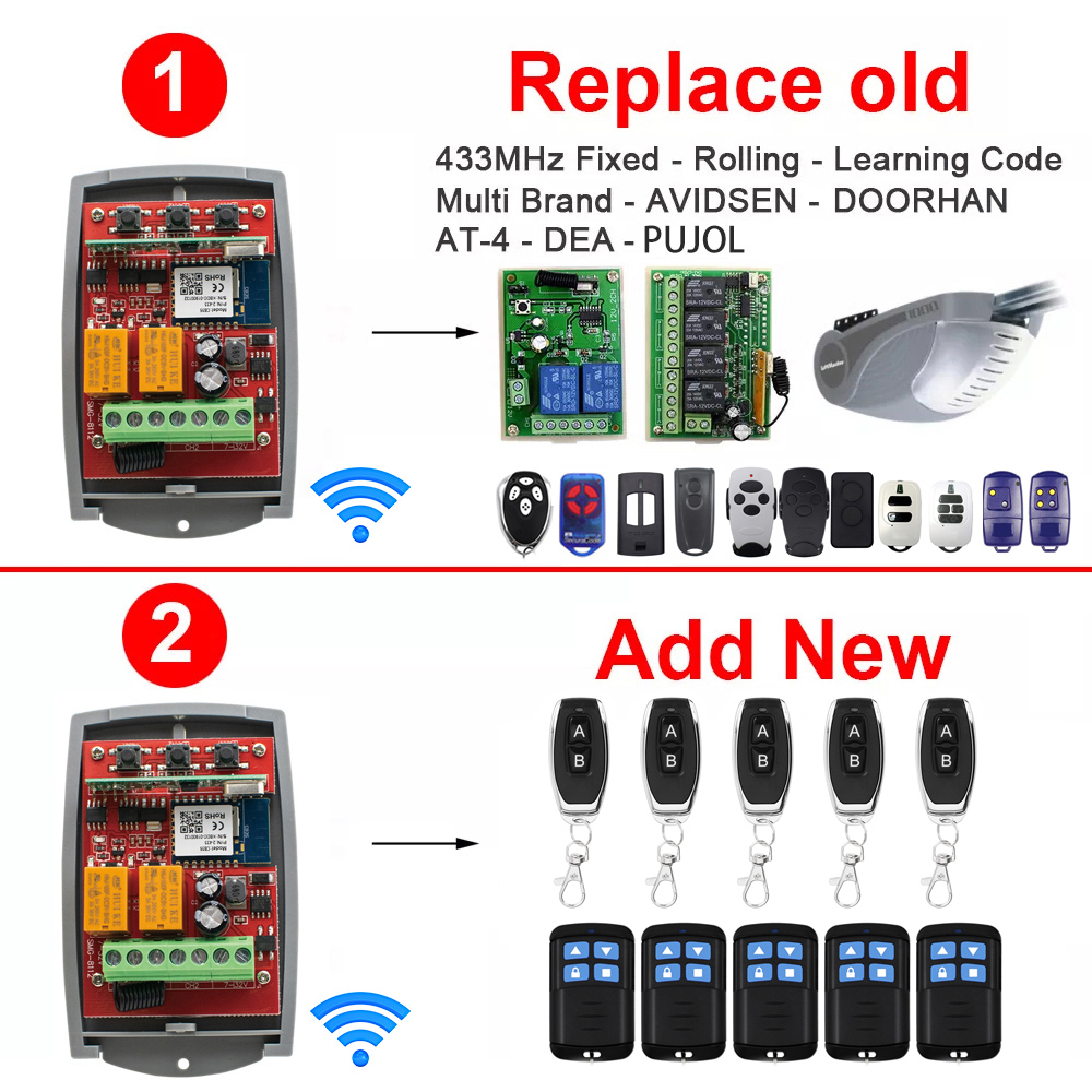 SMG8112 Tuya WIFI inteligentny – Smart Garage Door Opener recenzja i cena