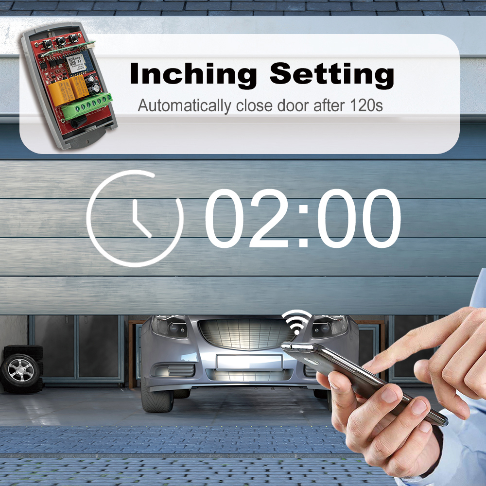 SMG8112 Tuya WIFI inteligentny – Smart Garage Door Opener recenzja i cena