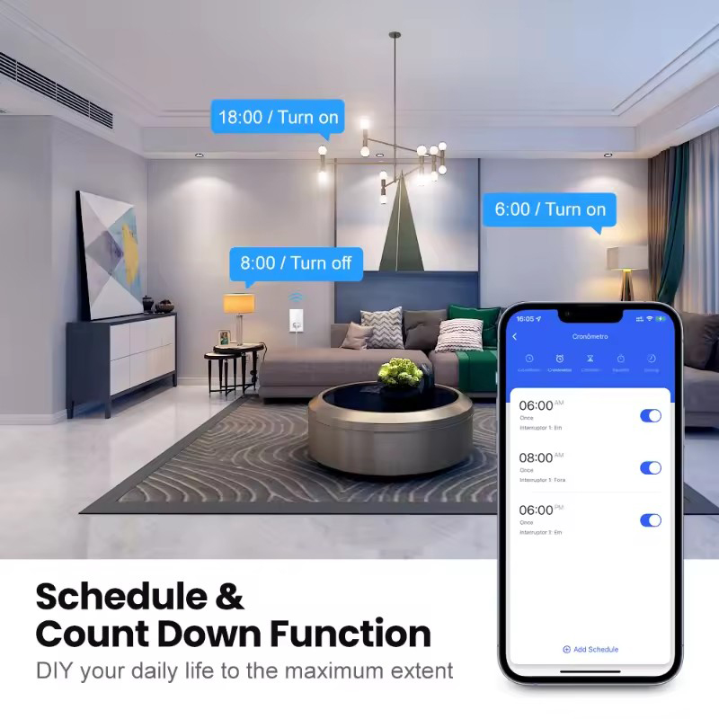 Inteligentny przełącznik świat – Smart Home Alexa recenzja i cena