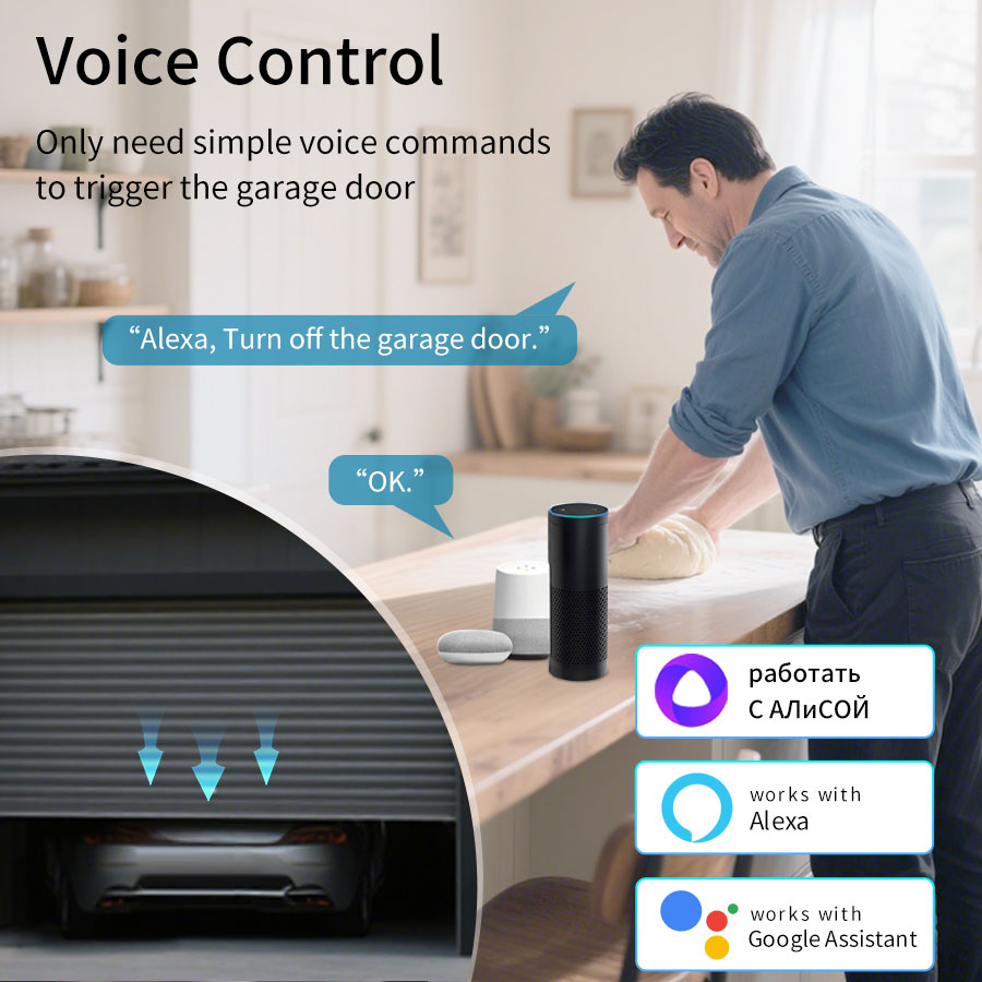 Sterownik bramy garażowej Tuya – Smart Home Web recenzja i cena
