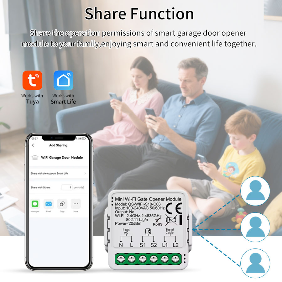 Sterownik bramy garażowej Tuya – Smart Home Web recenzja i cena