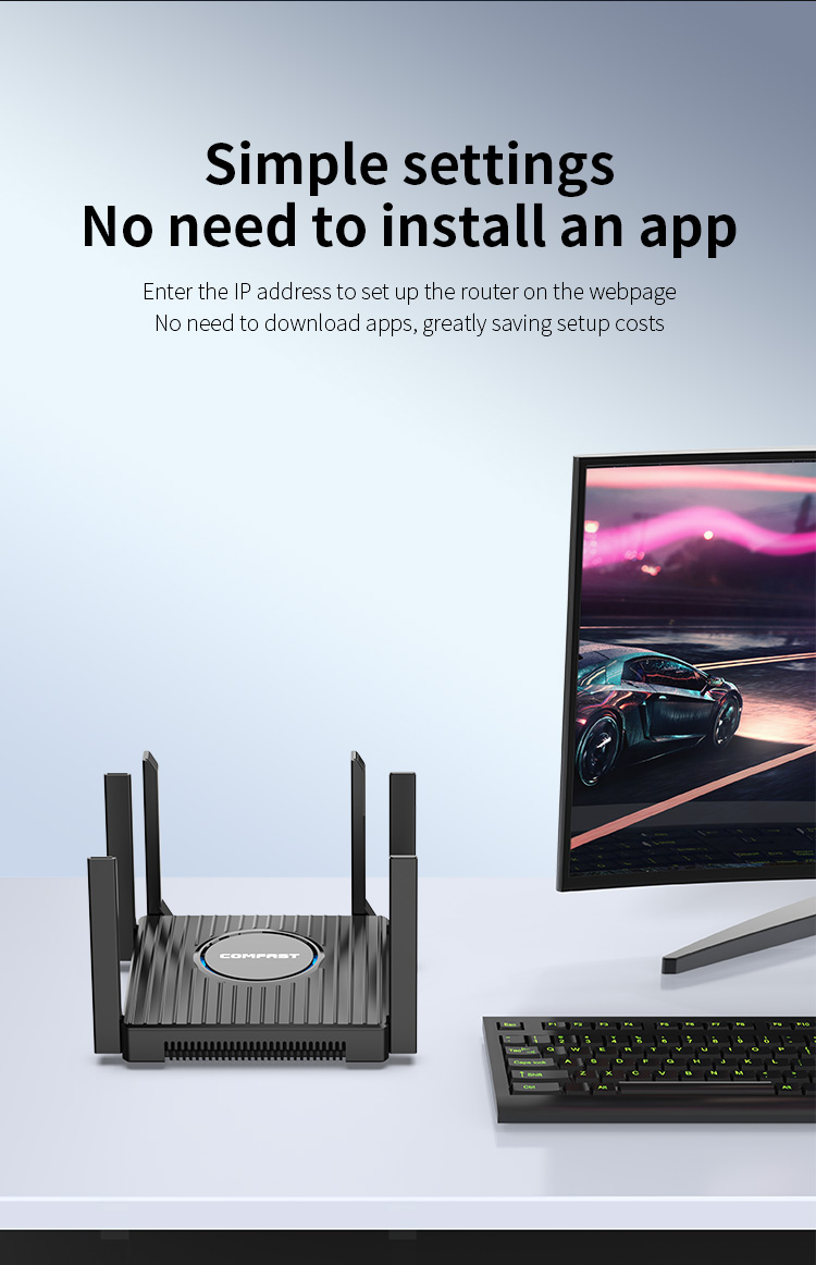 Router COMFAST AX3000 WiFi6 29 – Smart Home Dan recenzja i cena