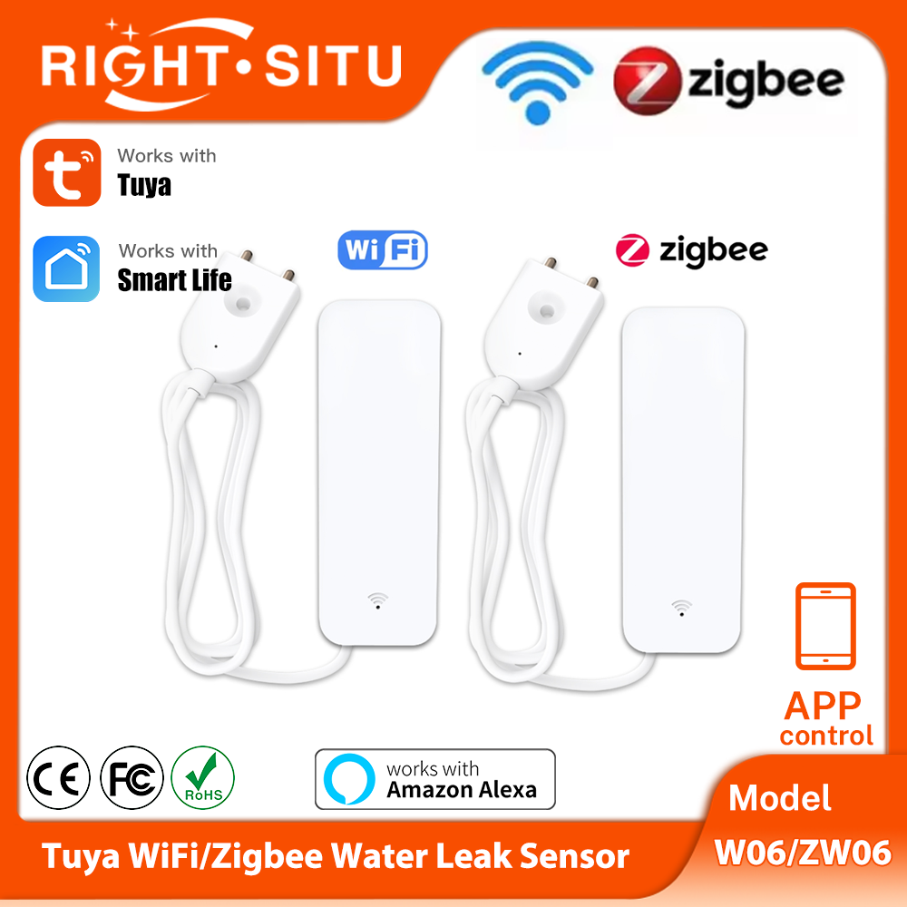 Czujnik zalania Tuya WiFi Zigb – Smart Home Web recenzja i cena