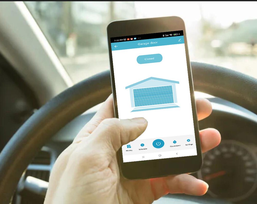 Inteligentny kontroler otwiera – Smart Garage Door Opener recenzja i cena