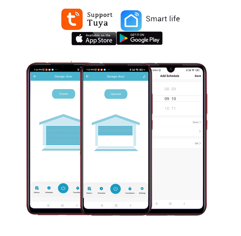 Inteligentny kontroler otwiera – Smart Garage Door Opener recenzja i cena