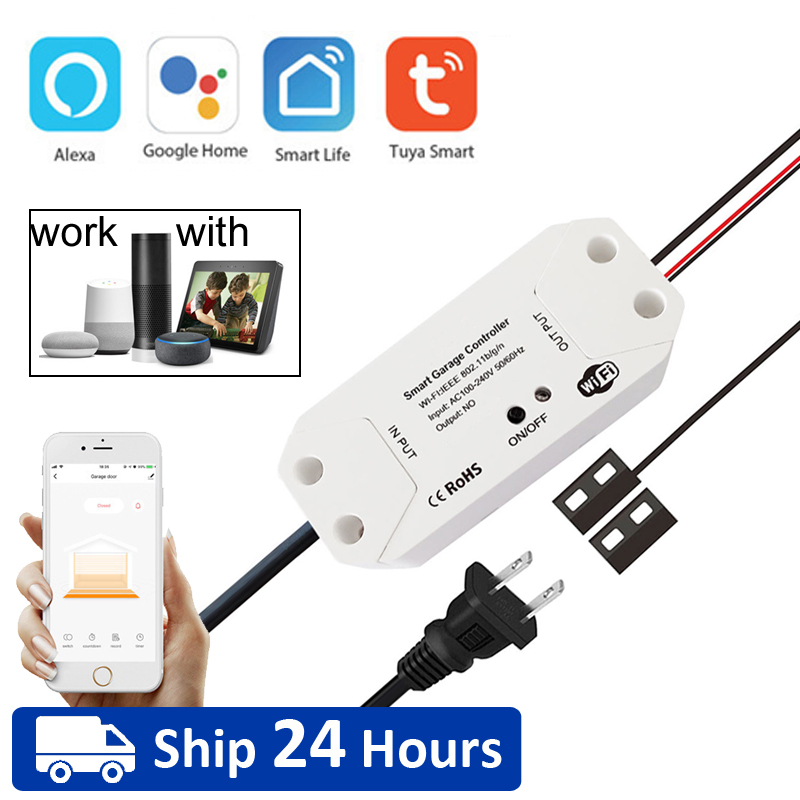 TUYA WIFI 2.4G inteligentny ko – Smart Garage Door Opener recenzja i cena