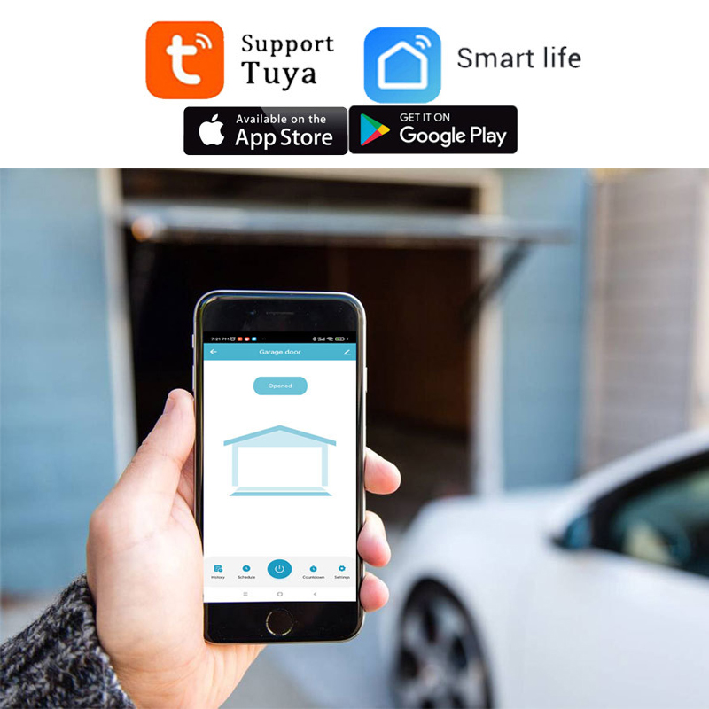 TUYA WIFI 2.4G inteligentny ko – Smart Garage Door Opener recenzja i cena