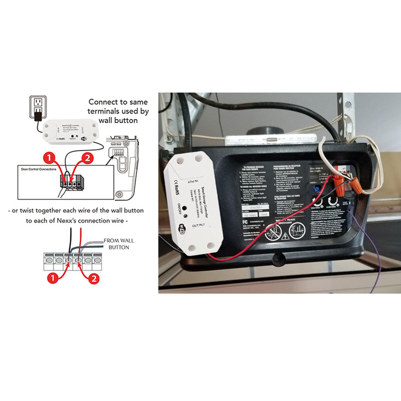 TUYA WIFI 2.4G inteligentny ko – Smart Garage Door Opener recenzja i cena
