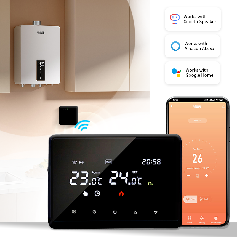 Nowy bezprzewodowy termostat W – Smart Home Thermostat recenzja i cena