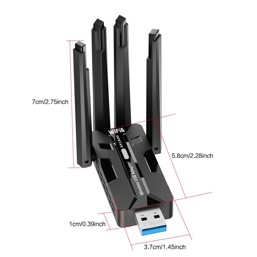 Adapter WiFi 6 USB 3.0 1800 Mb – Smart Home For Pc recenzja i cena