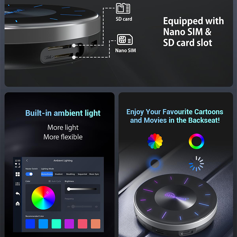 OTTOCAST P3 CarPlay AI Box Bez – Smart Home Orvibo recenzja i cena