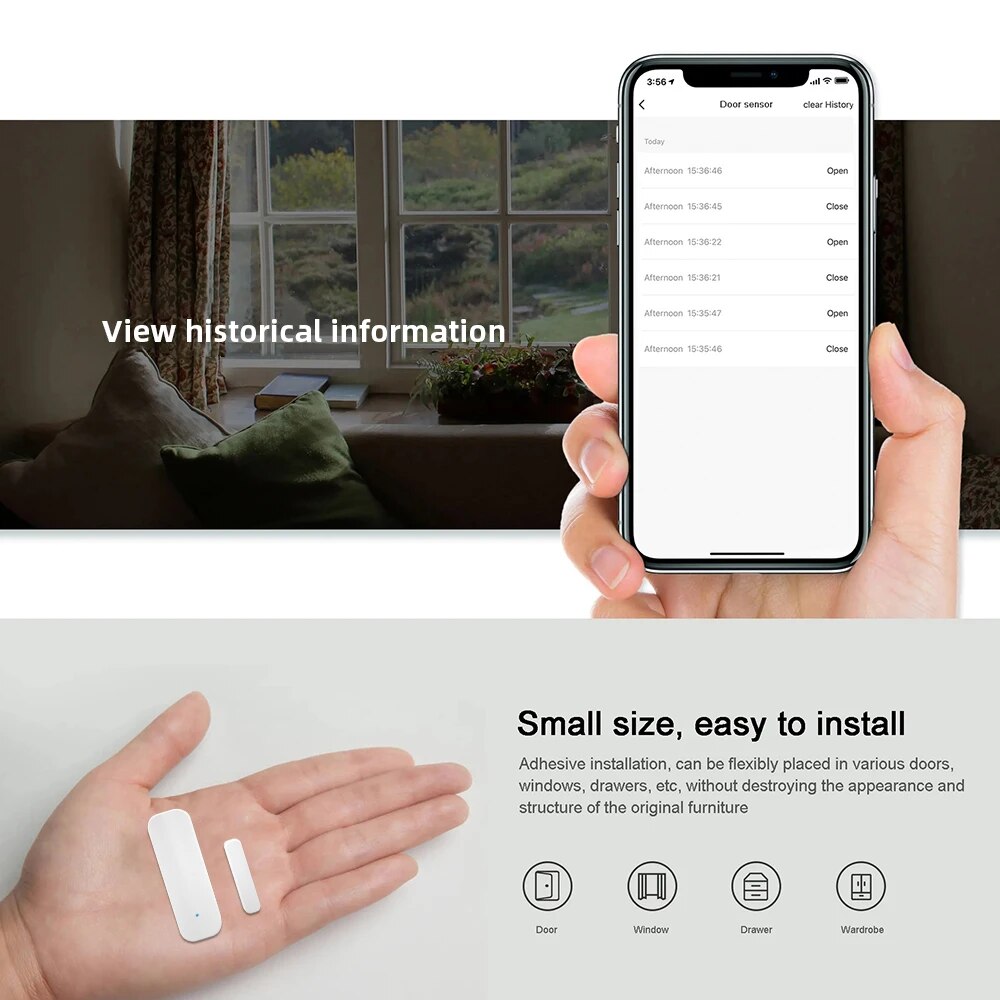 ONENUO Tuya Inteligentny czujn – Smart Home Notifications recenzja i cena