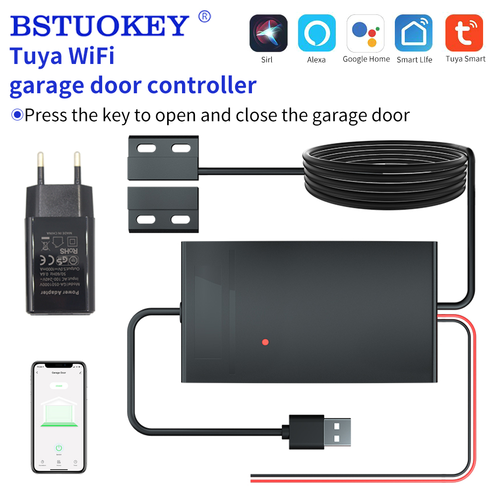 Tuya kontroler drzwi garażowyc – Smart Garage Door Opener recenzja i cena